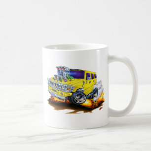 Mug Camion de jaune de H2 de Hummer