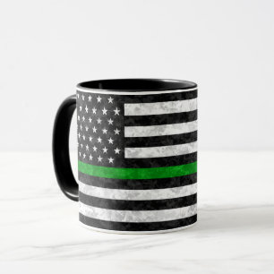 Mug Camion de la ligne verte mince