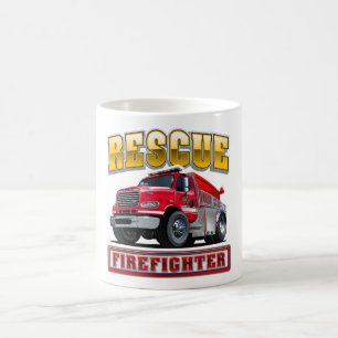 Mug Camion de pompiers de dessin animé