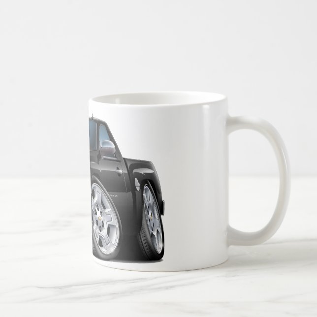 Mug Camion noir de Chevy Silverado (Droite)