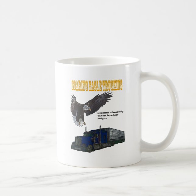 Mug Camionnage de montée d'Eagle (Droite)