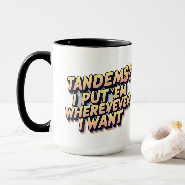 Mug Camionnage de Witty (Avec donut)