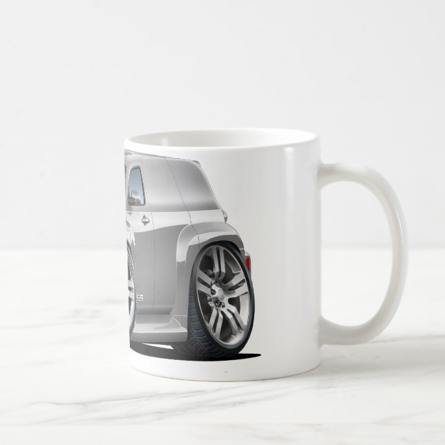 Mug Camionnette argentée de Chevy HHR solides solubles (Droite)