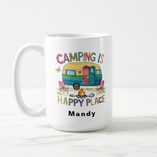 Mug Camionnette personnalisable "Le camping est un end