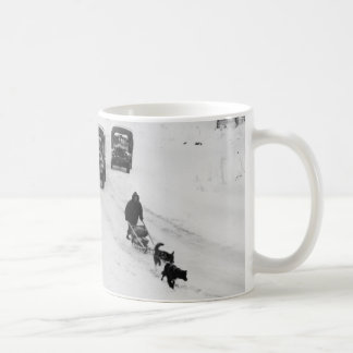 Mug Camions d'Alaska de luge tirée par des chiens et