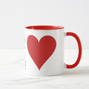 Mug Camions monogrammes personnalisés du lecteur de ca