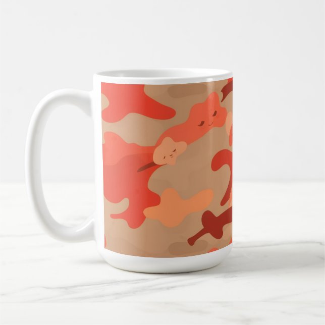 Mug Camo rouge (Gauche)