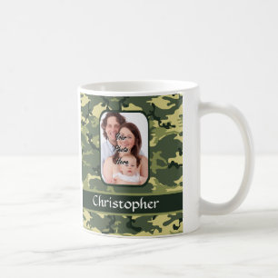 Mug Camouflage de bois vert militaire