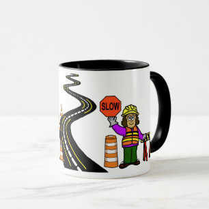 Mug Camouflage féminin de la circulation routière