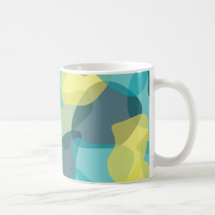 Mug Camouflage, moderne, cool, tendance, géométrique u