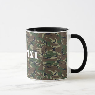 Mug Camouflage vert de la forêt britannique 95
