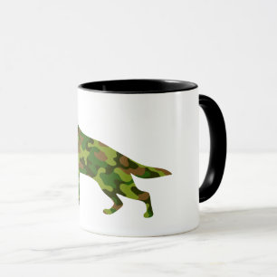 Mug Camouflage vert de l'armée allemande Shepard