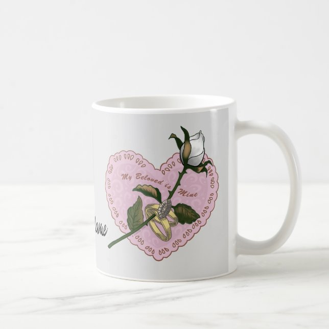 Mug Camouflure de Rose de mine bien-aimée (Droite)
