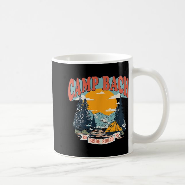 Mug Camp Bach Brigade Mariée 2025 Camping Rétro Enterr (Droite)