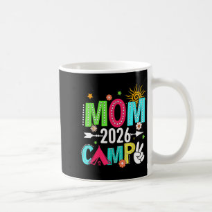 Mug Camp de maman 2026 Vacances familiales Équipe de c