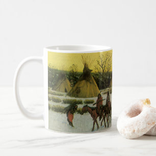 Mug Camp de Sioux à Wounded Knee par John Hauser