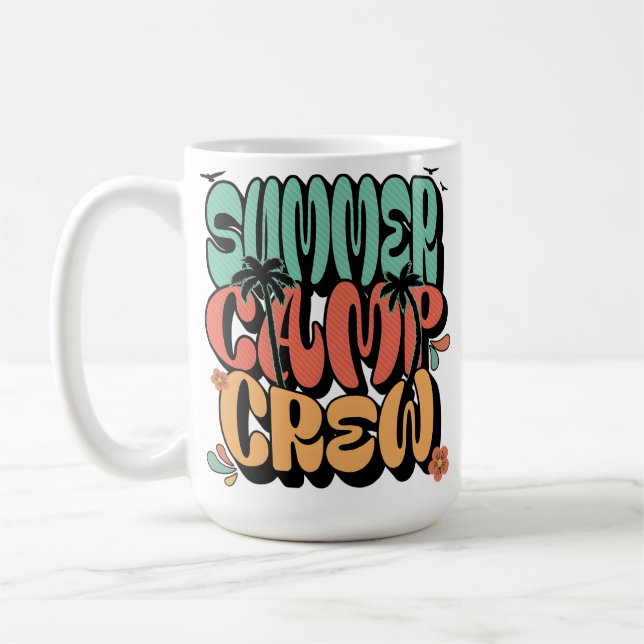 Mug Camp-Life Summer Camping Beach Vacances (Gauche)