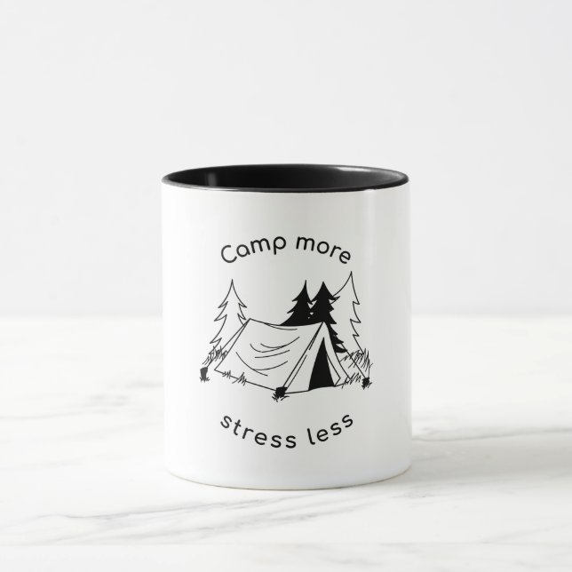 Mug Camp plus de stress moins (Centre)