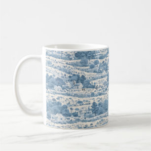 Mug Campagne bleu français