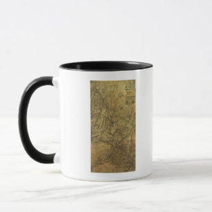 Mug Campagne d'Atlanta - carte panoramique de guerre