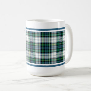 Mug Campbell Clan robe Tartan Green Scottish Plaid