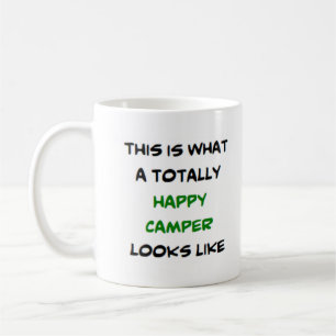 Mug camper, totalement heureux