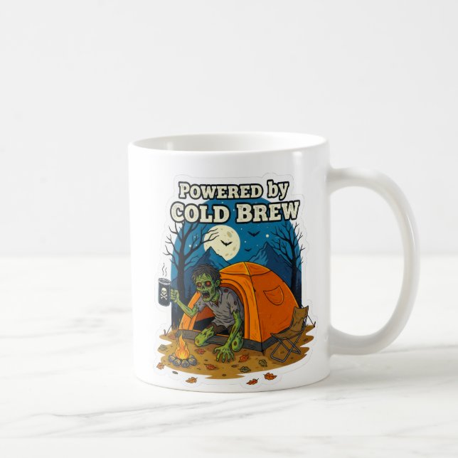 Mug Camper Zombie alimenté par café Cold Brew (Droite)