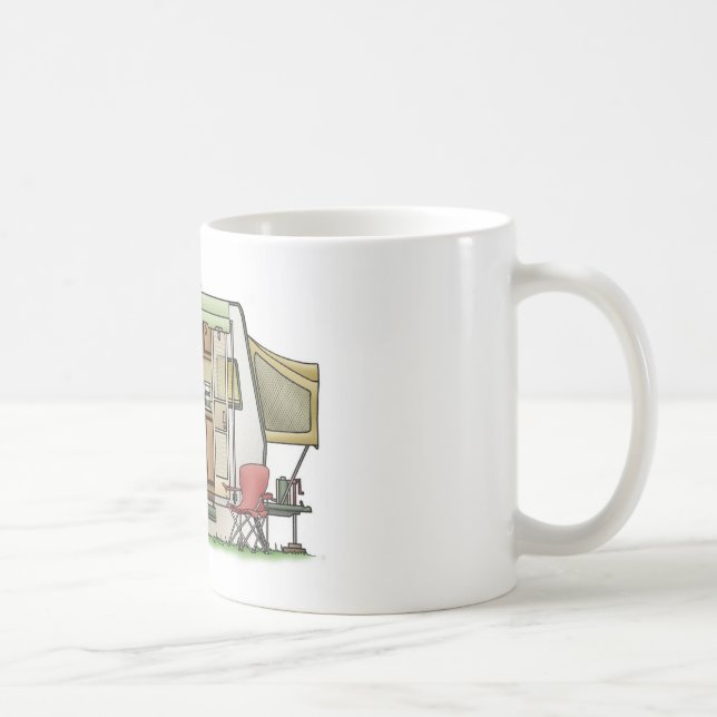 Mug Campeur expansible de remorque de Hybred (Droite)