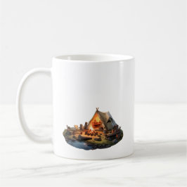 Mug Camping Avec Des Amoureux