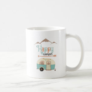Mug Camping-car Rétro Mignon Happy Camper