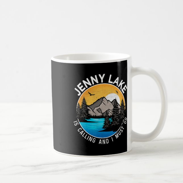 Mug Camping de pêche - Lakeview Jenny Lake (Droite)