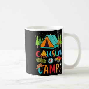 Mug Camping drôle de cousins 2025 Vacances familiales