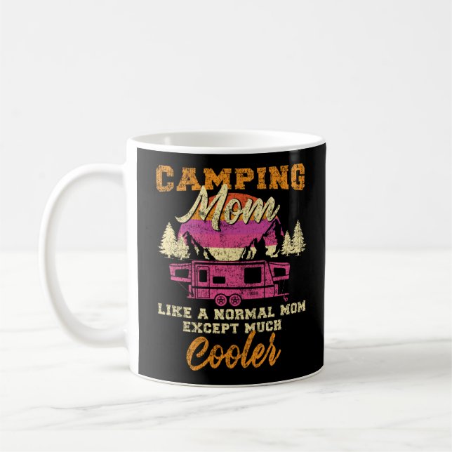 Mug Camping Maman Comme Une Maman Normale Sauf Beaucou (Gauche)