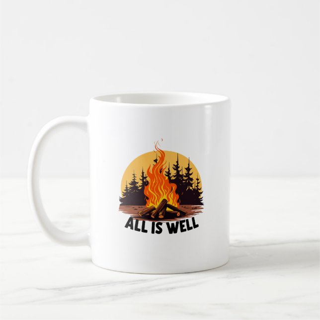 Mug Camping Outdoor Nature Lover (Gauche)