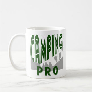 Mug Camping pro print pour lui - camper professionnel