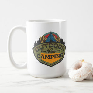 Mug Camping rustique