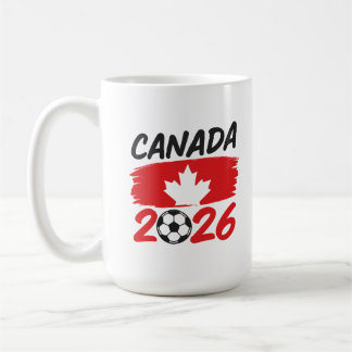 Mug Canada 2026 Conception pour les fans de football a