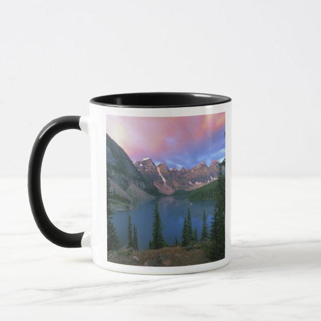 Mug Canada, Alberta, lac Moraine à l'aube, Banff (Gauche)
