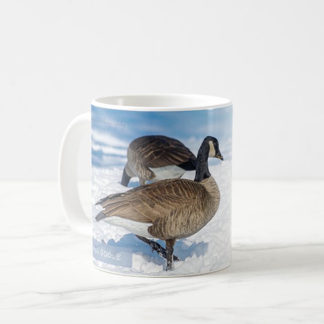 Mug Canada Goose Matthew 6:26 KJV (Devant gauche)