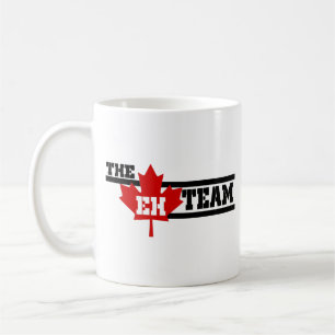 Mug Canada L'équipe EH Feuille d'érable Bonne fête 