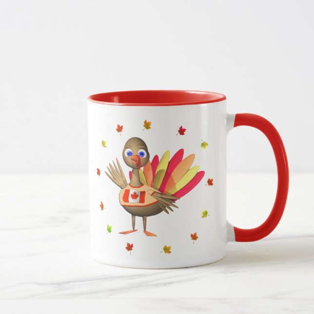 Mug Canadian Thanksgiving Baby Turkey (Droite)