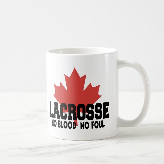 Mug Canadien de lacrosse du Canada (Droite)