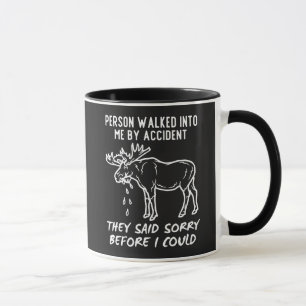 Mug Canadien Désolé Moose