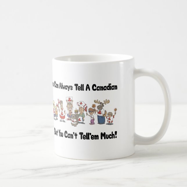 Mug Canadien drôle (Droite)