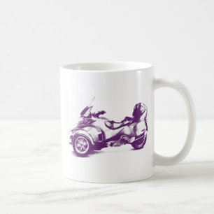 Mug CanAm Spyder droite 2010 strié