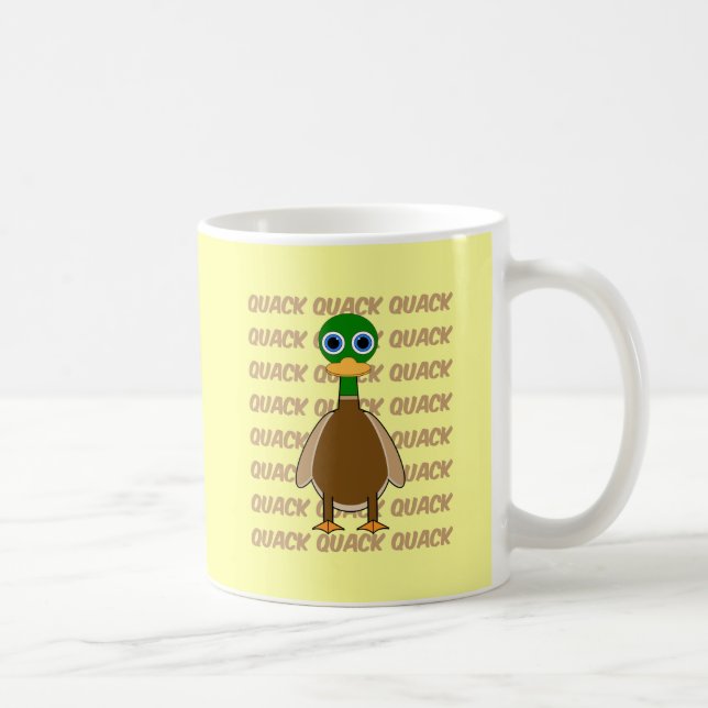 Mug canard drôle (Droite)