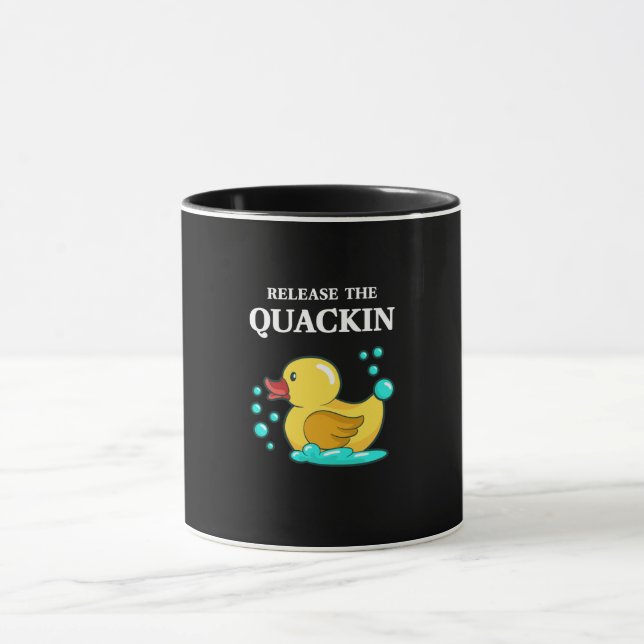 Mug Canard - Relâchez Le Quackin (Centre)