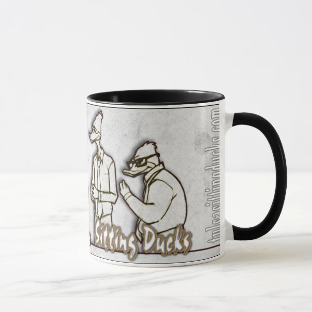 Mug Canards de séance "tasse de sonnerie du paquet de (Droite)