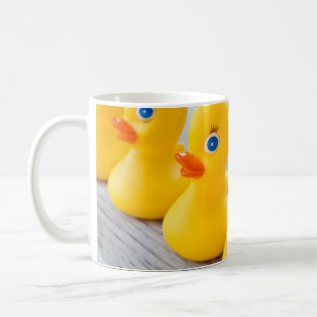 Mug canards en caoutchouc jaune (Gauche)