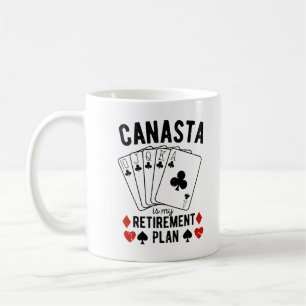Mug Canasta est mon plan de retraite